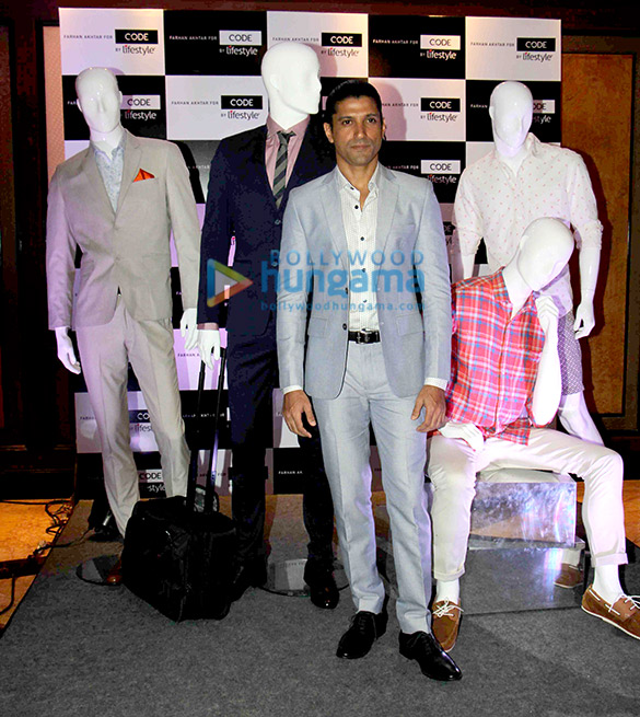 farhan akhtar at the new collection launch of code by lifestyle 4