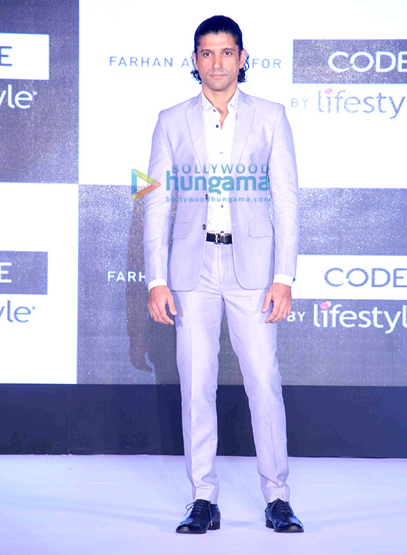 farhan akhtar at the new collection launch of code by lifestyle 5