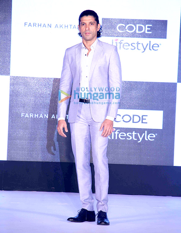 farhan akhtar at the new collection launch of code by lifestyle 8