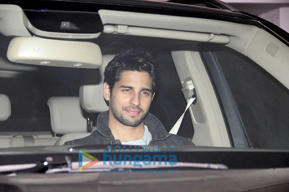 sidharth malhotra alia bhatt snapped post dinner at karan johars house 2
