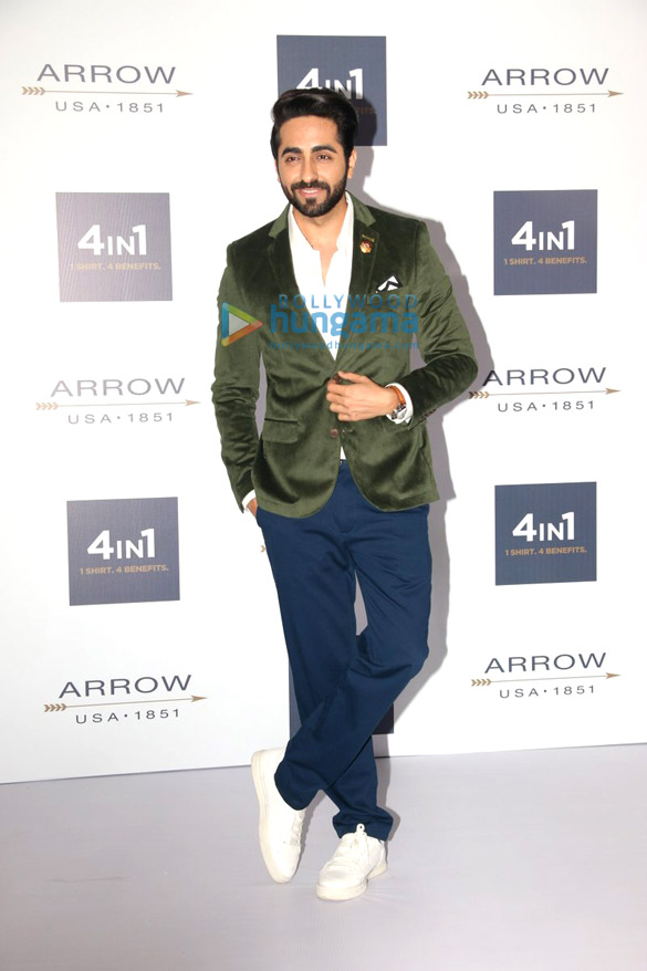 ayushmann khurrana launches arrows new collection of 4 in 1 shirts 3