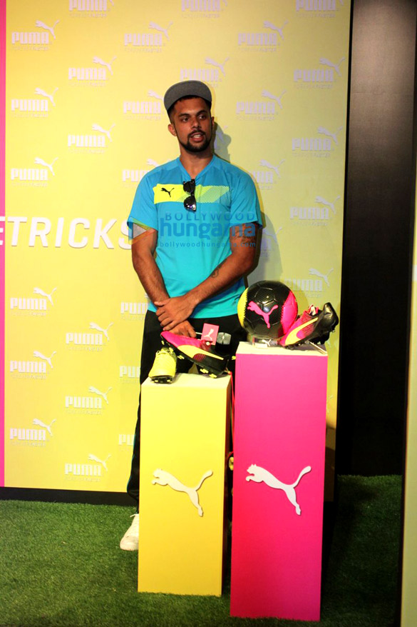 yuvraj singh robin singh at the launch of pumas bold tricks collection 10