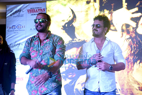 launch of song khallas from the film veerappan 6