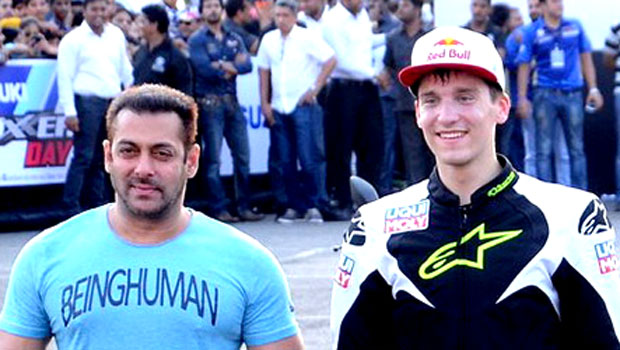 Salman Khan At ‘Suzuki Gixxer Day’ Celebrations