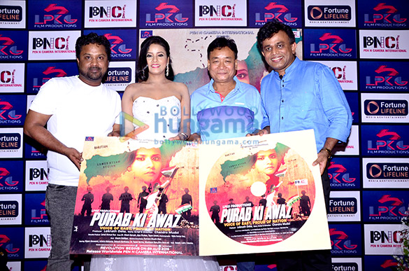 kamaal rashid khan launches the first look and music of the film purab ki aawaz 4