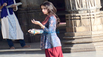 Shraddha Kapoor shoots inside the historical Jama Masjid for OK Jaanu