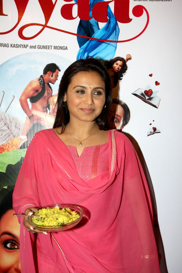 rani mukerji promotes her film aiyyaa through chai poha event 8