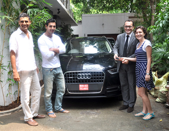 john gifts audi q life to his sister in law on her birthday 2
