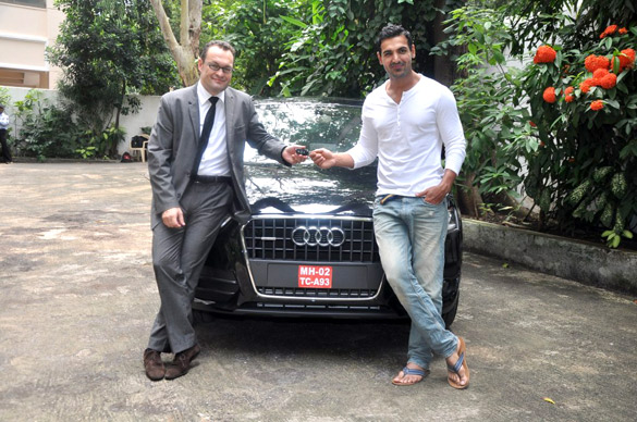 john gifts audi q life to his sister in law on her birthday 4