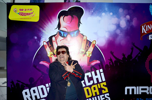 bappi lahiri rannvijay rituparna at mirchimix mumbai finale 6