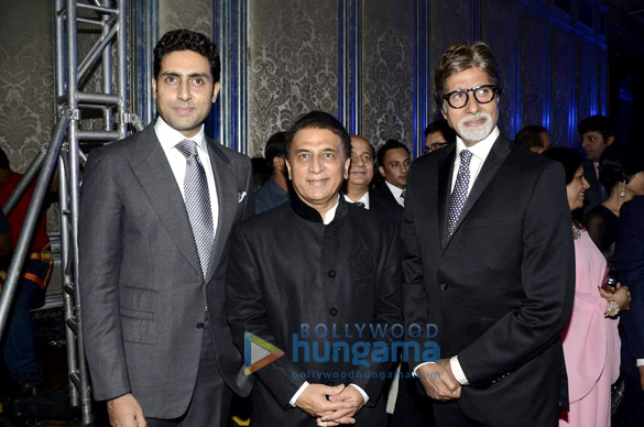 big b abhishek at sunil gavaskars honour by ulysse nardin 9
