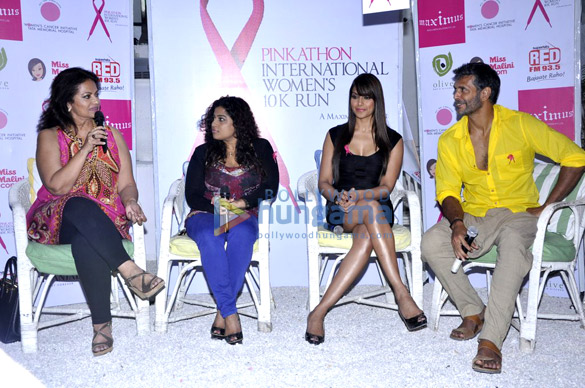 bipasha milind at pinkathons breast cancer awareness campaign 4