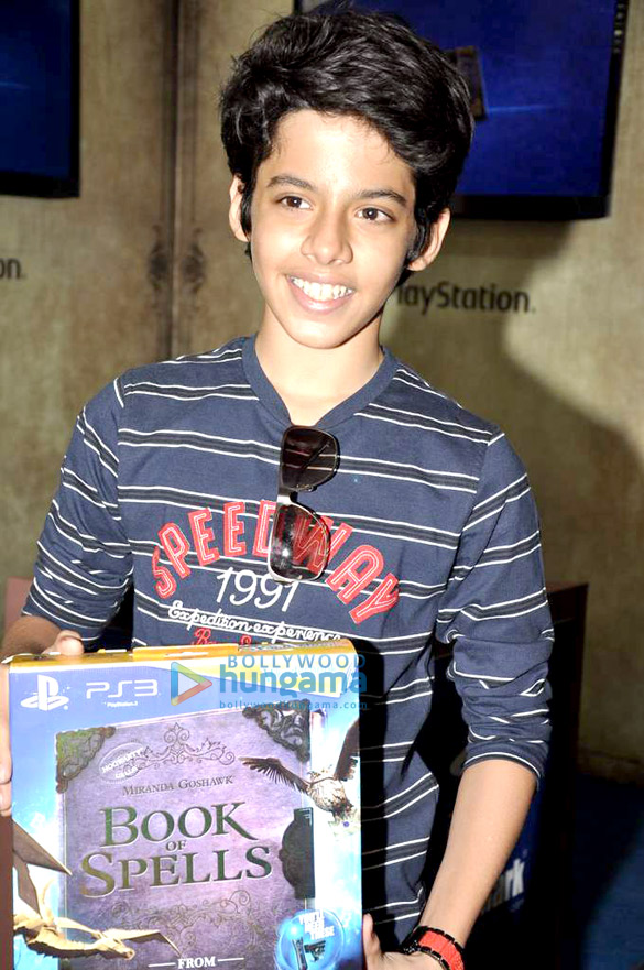 darsheel safary at playstation 3 game book of spells launch 4