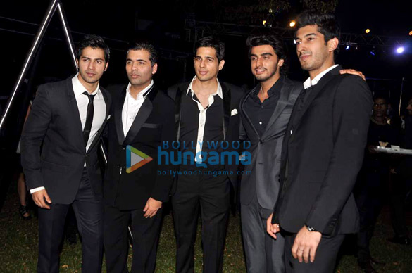 karan johar imran khan at chivas studio on day 1 4