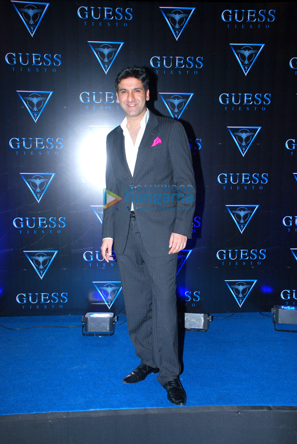 celebrities attend launch of guess tiesto collection 10