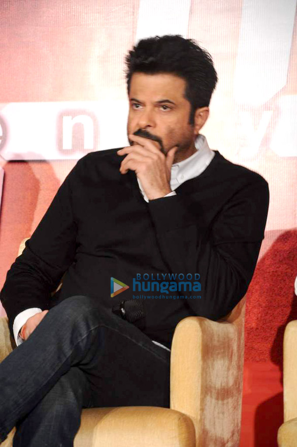 anil kapoor at the launch of the hindi version of 24 on colors 5
