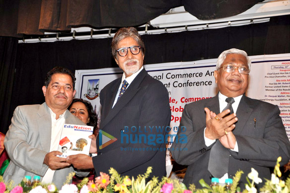 amitabh bachchan at international commerce and management conference 2