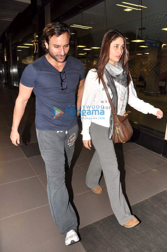 saif kareena snapped at the airport 4