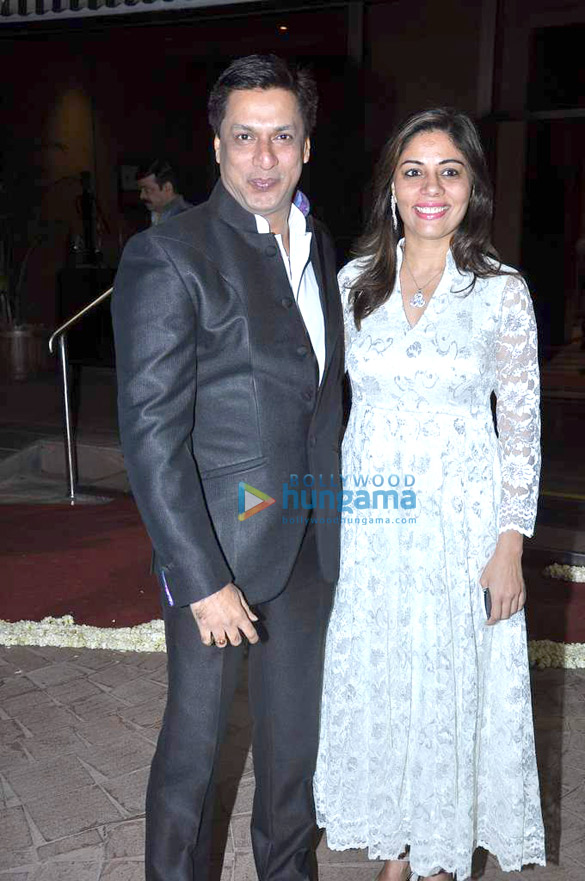 celebs at ravi adhikari rubainas wedding reception 12