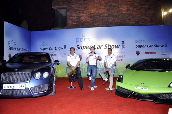 gautam singhania at the super car show 2013 4