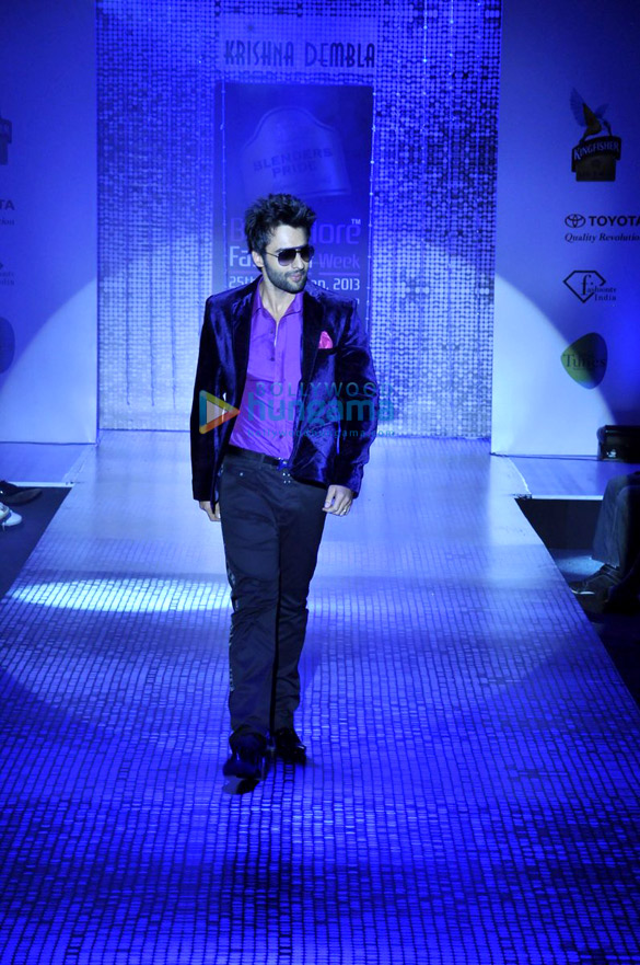 jackky walks for krishna dembla at bfw 2013 3