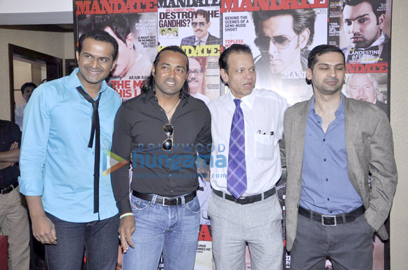 leander paes at the launch of mandate magazine 5