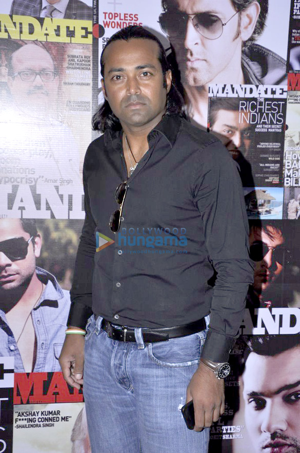 leander paes at the launch of mandate magazine 6