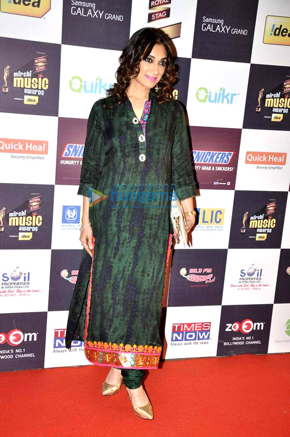 red carpet of mirchi music awards 46