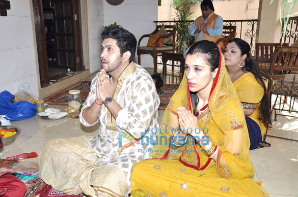 sophie rimi sen at bappi lahiris sarwasti pooja 5