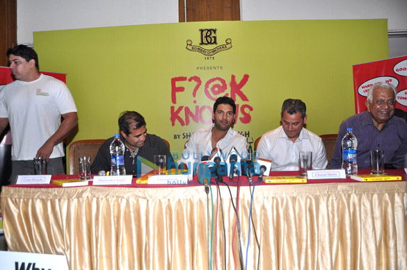 yuvraj singh unveils shailendra singhs book fk knows 4
