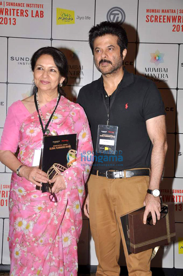 anil kapoor sharmila tagore at screenwriters lab 2013 announcement 3