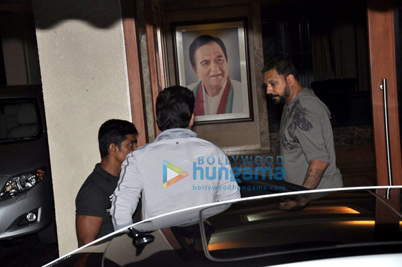 abhishek hrithik ajay visit sanjay dutts residence 5