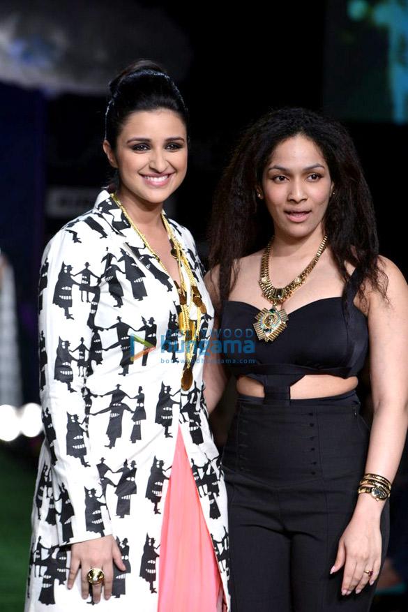 parineeti walks for masaba at lakme fashion week 2013 day 1 2