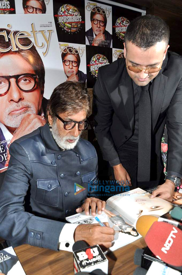 amitabh bachchan at society magazines cover launch 5