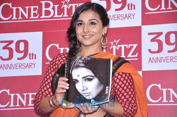 vidya balan launches cine blitz 39th anniversary issue 4