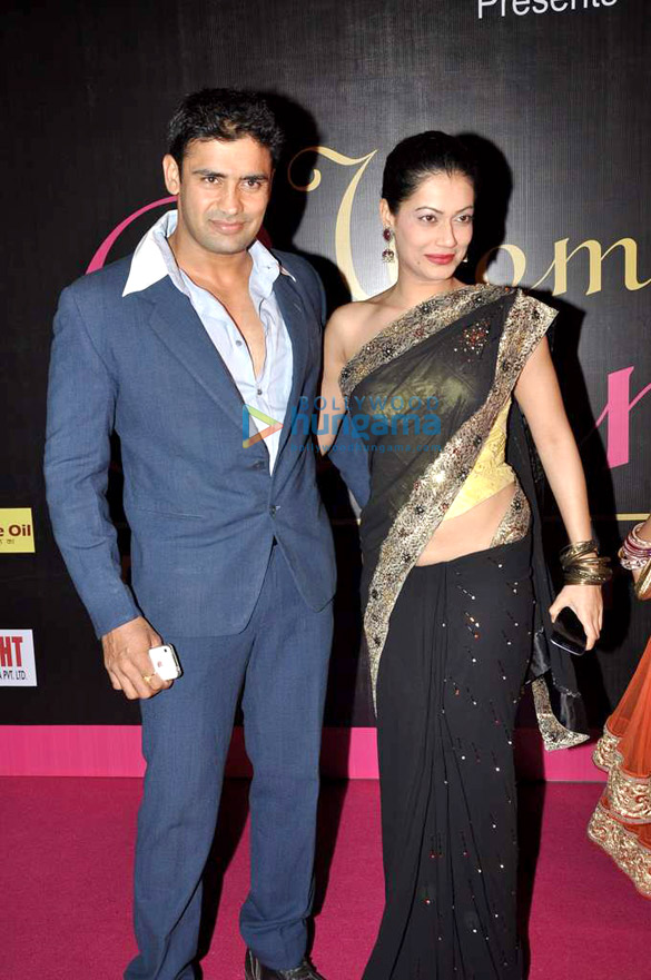 jacqueline malaika sania at womens prerna awards 2013 37