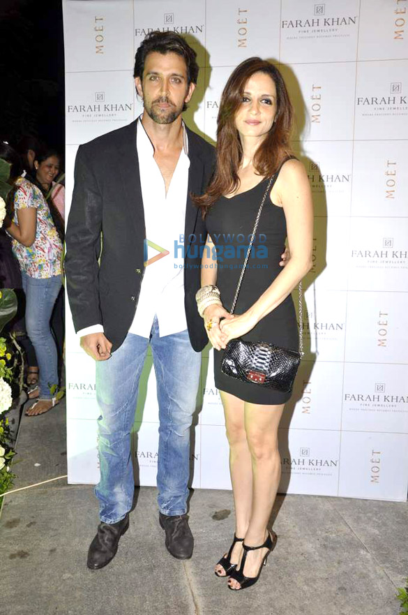 hrithik sushmita and others at farah khan alis store launch 2