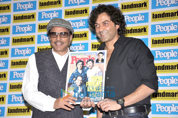 dharmendra bobby unveil people magazines latest issue 3