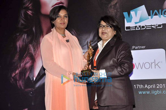 shabana azmi at 4th annual women leaders in india awards 3