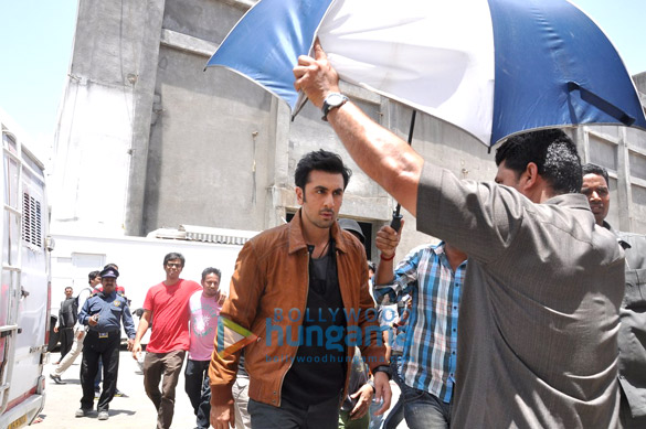 ranbir snapped at an ad shoot 2