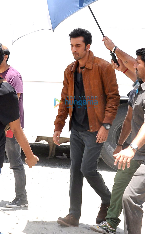 ranbir snapped at an ad shoot 4
