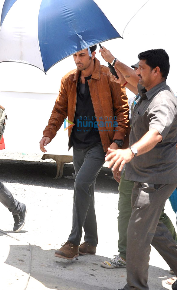 ranbir snapped at an ad shoot 6