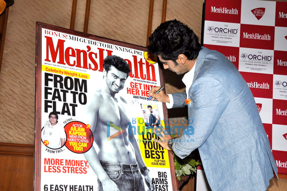arjun kapoor unveils mens health latest issue 3
