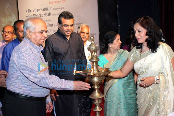 paresh rawal at a seminar on diabetes diet 3