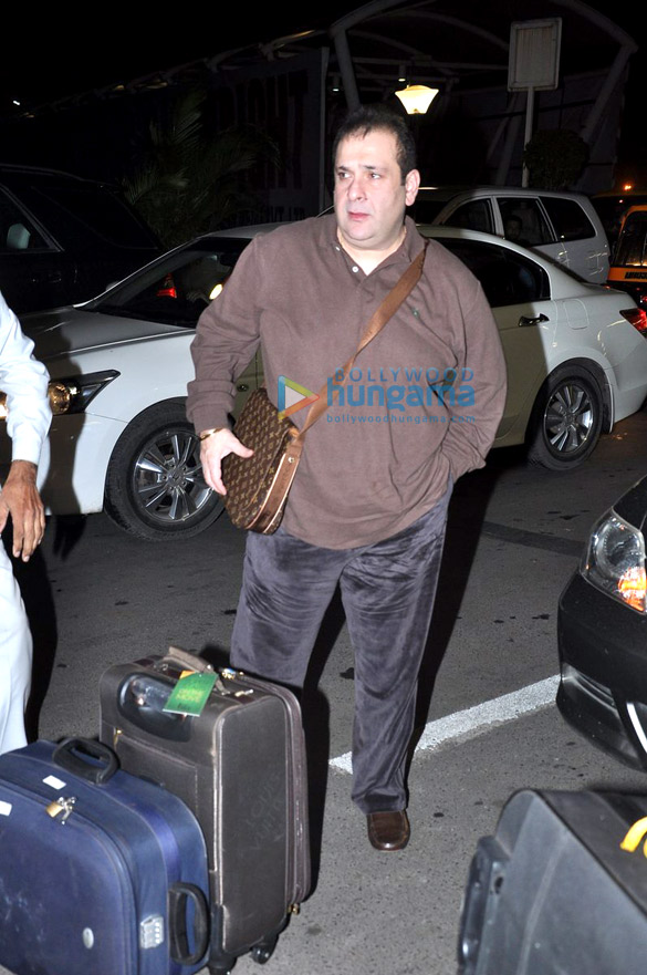 abhishek arjun kangna shahid leave for iifa awards 2013 16