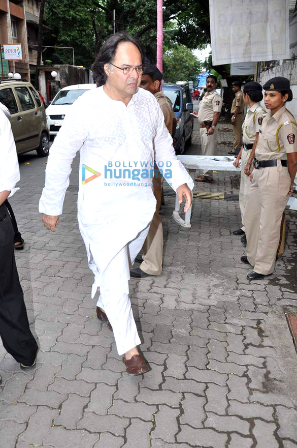 dilip kumar amitabh bachchan at prans prayer meet 7