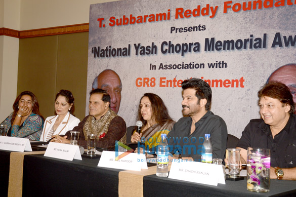 press conference of national yash chopra memorial award 2
