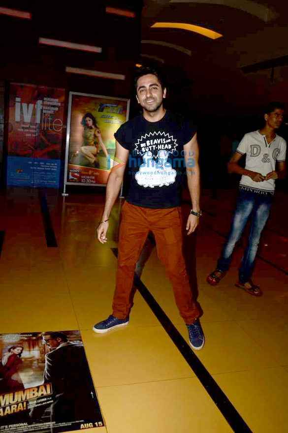 irrfan khan ayushmann snapped at cinemax 5