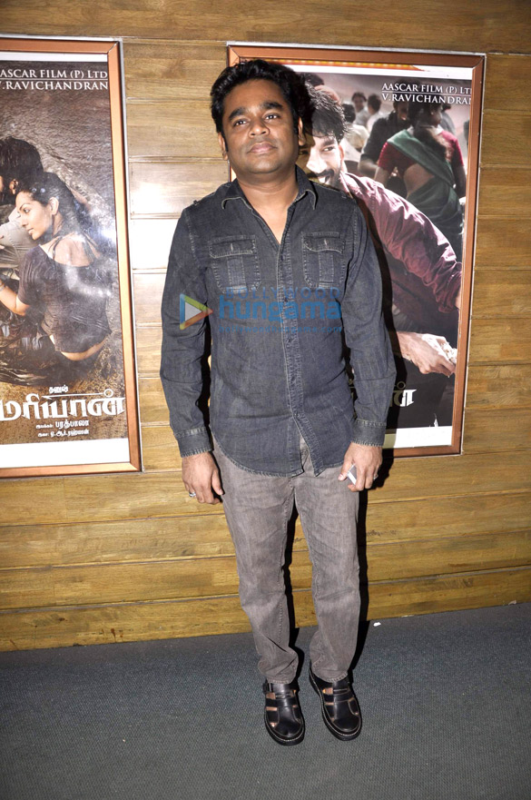 a r rahman aditi rao hydari at the screening of tamil film maryan 16