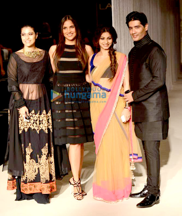 celebs walk for manish malhotras show at lfw 2013 2